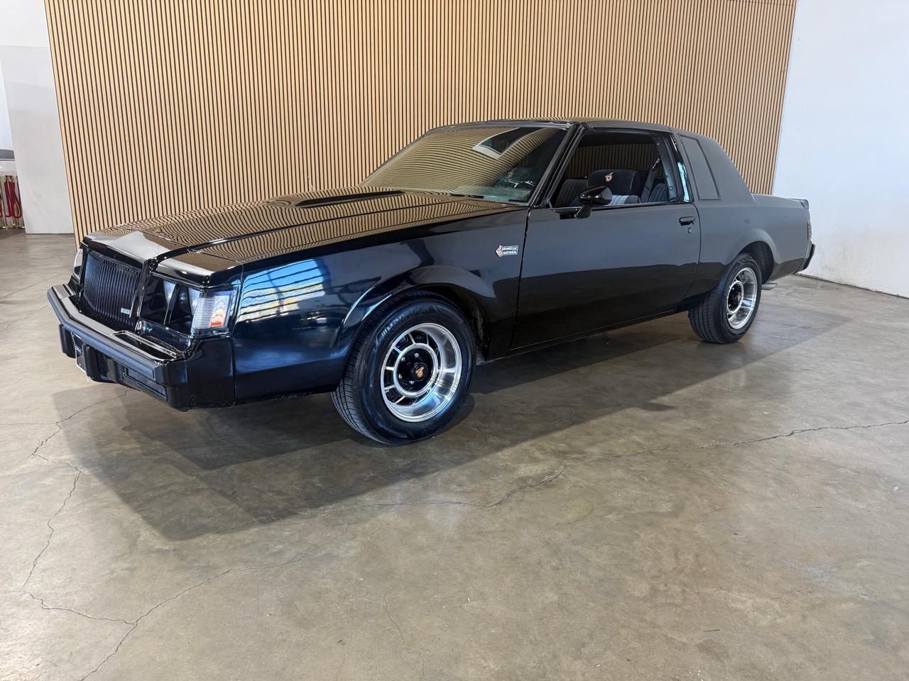 1987 Buick Grand National - Black exterior view 3