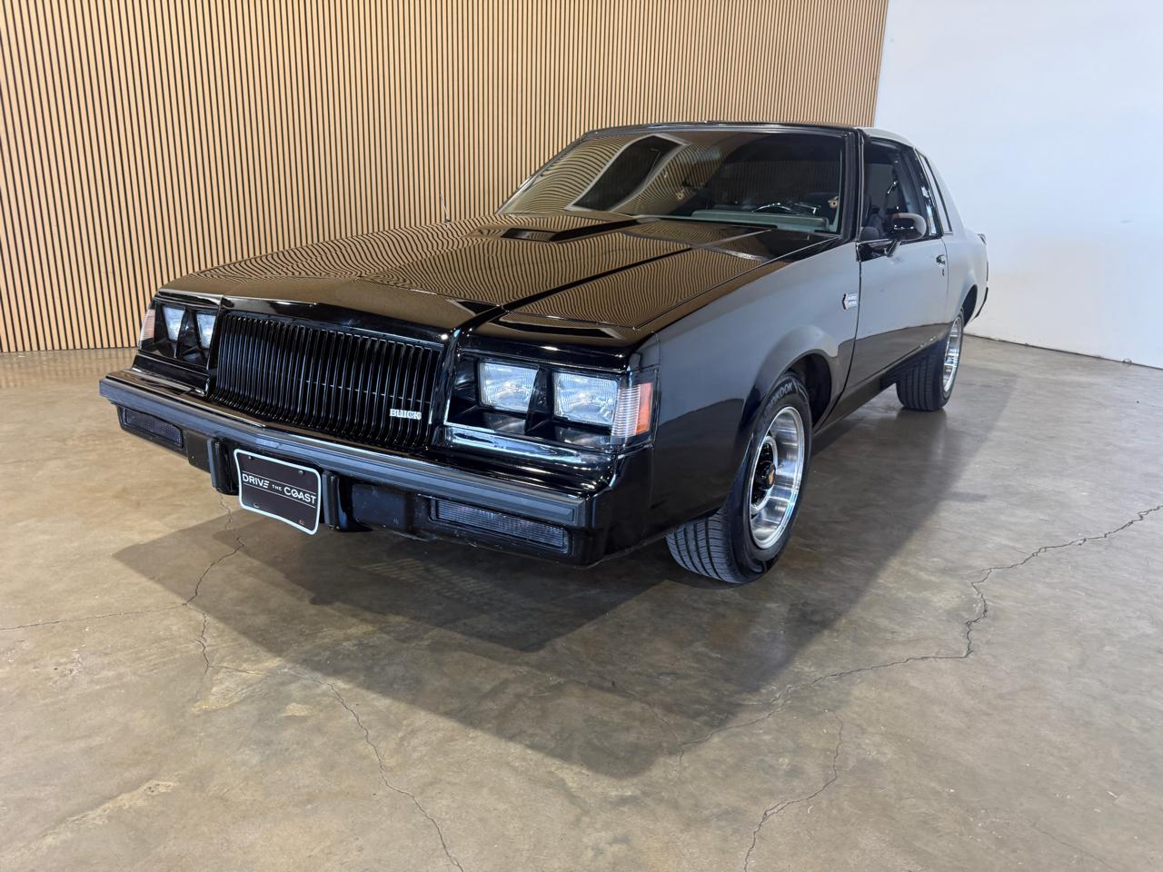 1987 Buick Grand National - Black exterior view 4