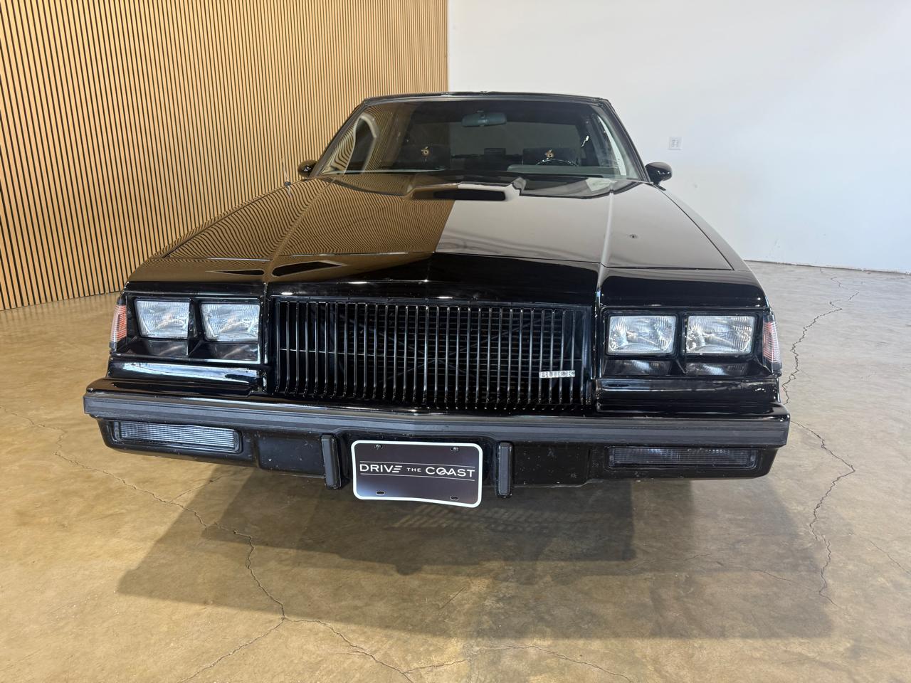 1987 Buick Grand National - Black exterior view 6