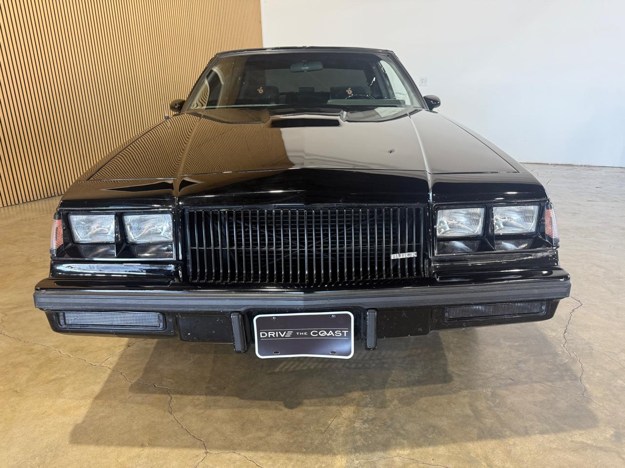 1987 Buick Grand National - Black exterior view 7