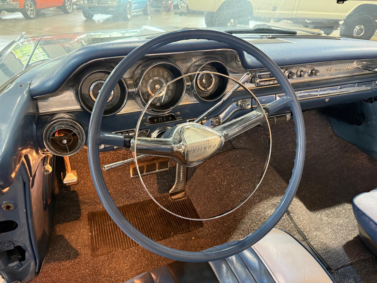 1959 Pontiac Bonneville Convertible - Blue exterior view 11