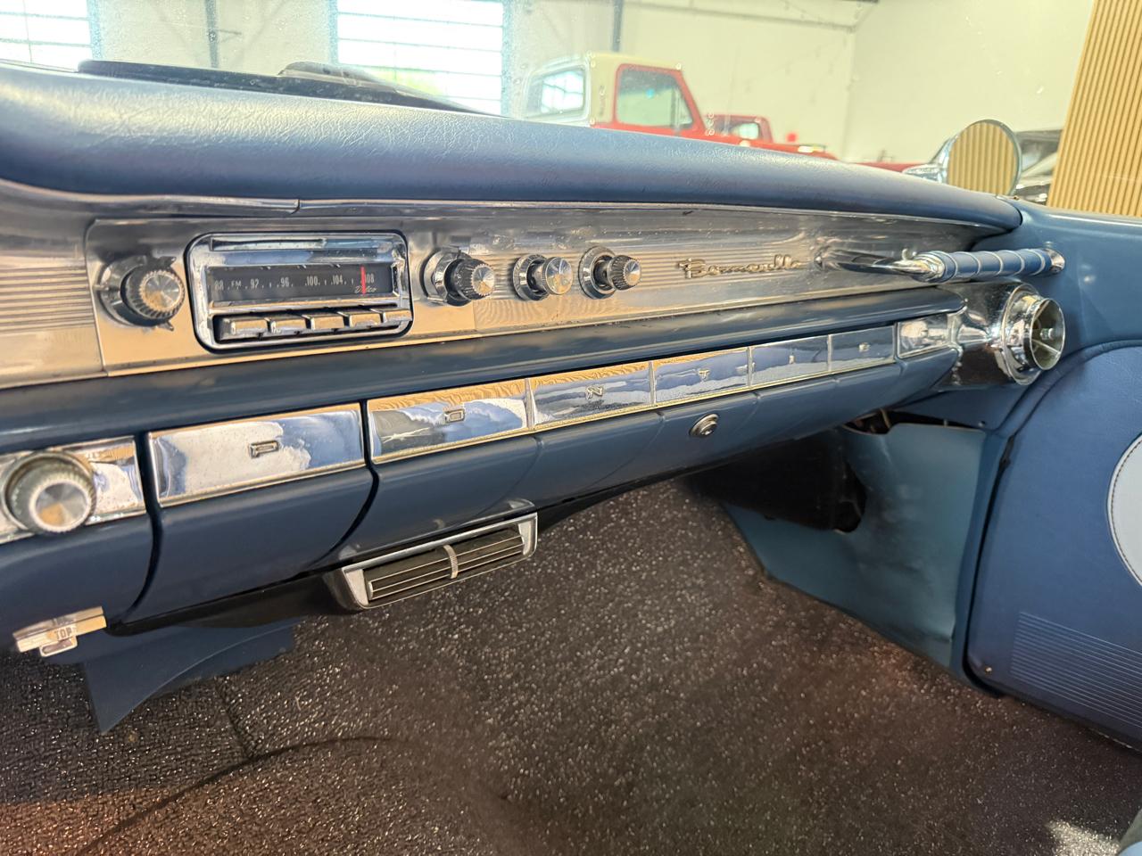 1959 Pontiac Bonneville Convertible - Blue exterior view 14