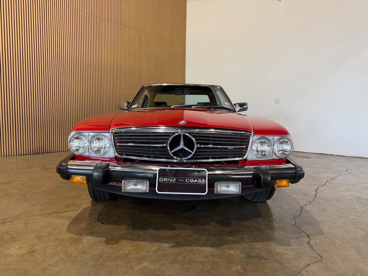 1985 Mercedes-Benz 380SL - Red exterior view 19