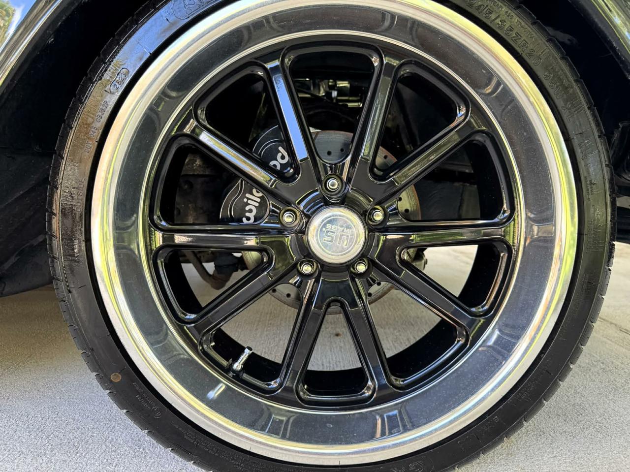 1955 Chevrolet BelAir - Black exterior view 4