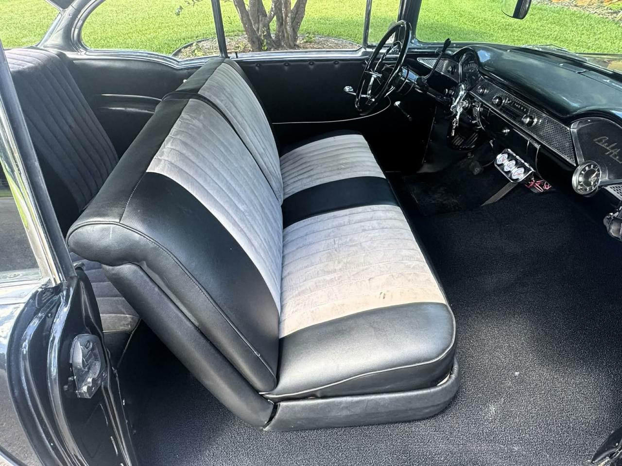 1955 Chevrolet BelAir - Black exterior view 7