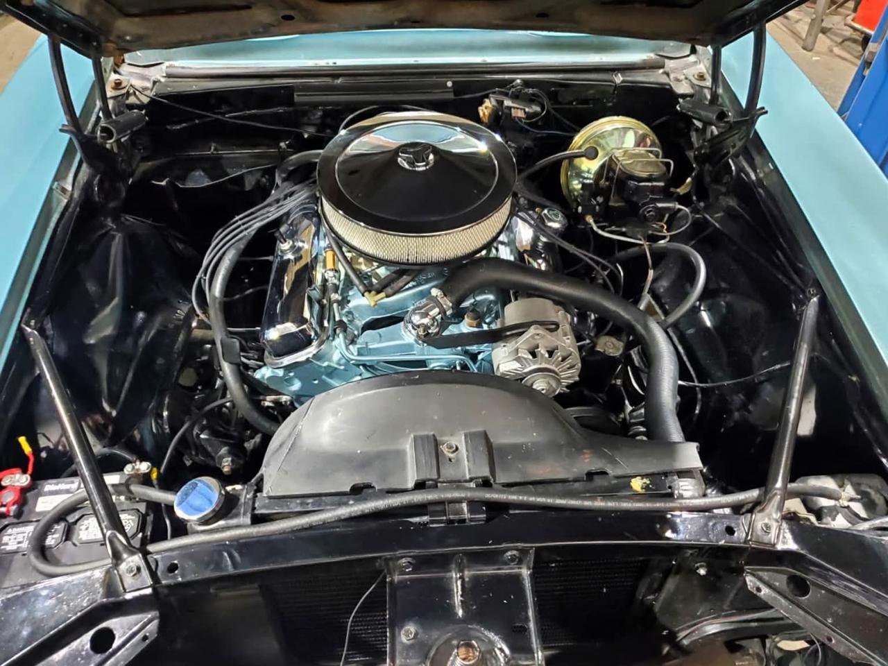 1967 Pontiac Firebird 2dr Convertible - Blue exterior view 8