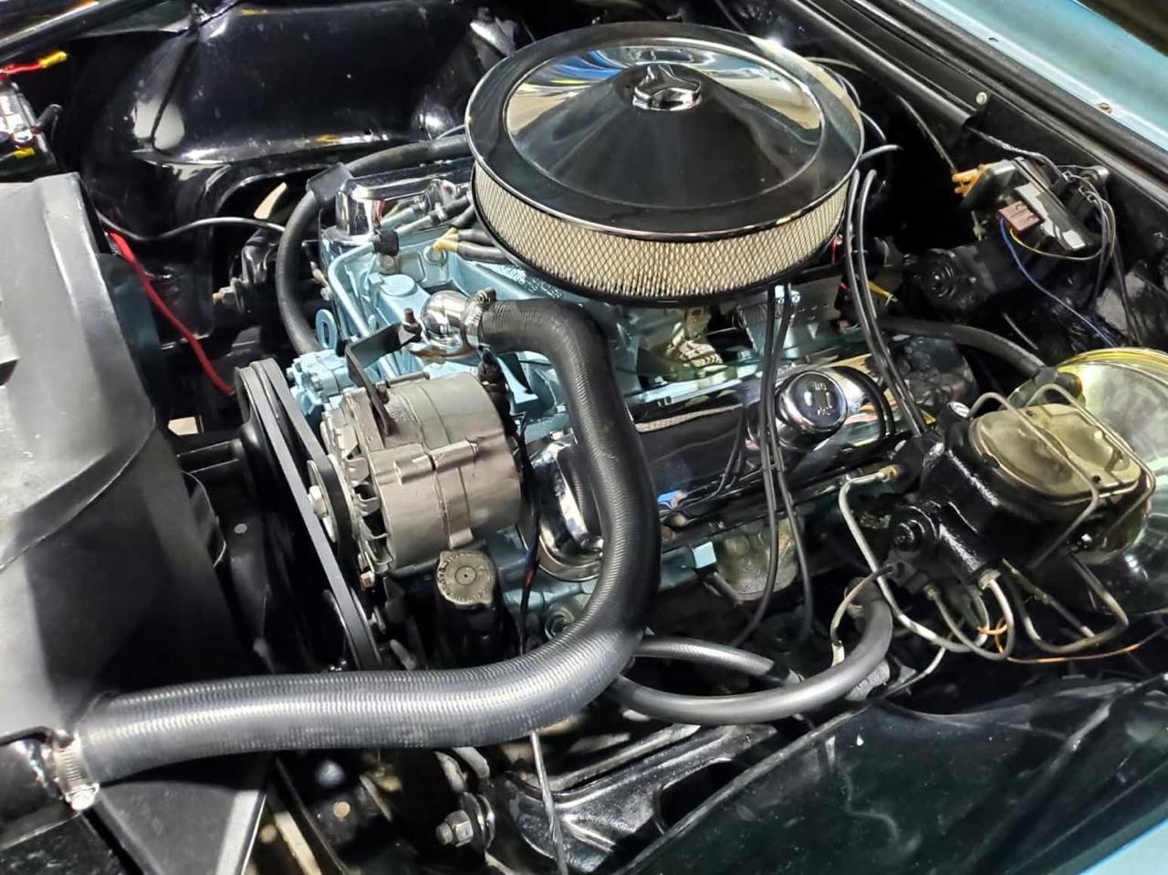 1967 Pontiac Firebird 2dr Convertible - Blue exterior view 9