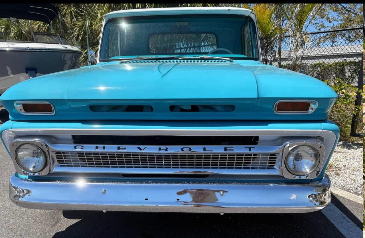 1965 Chevrolet C/K 10 Regular Cab 2WD - Blue exterior view 2