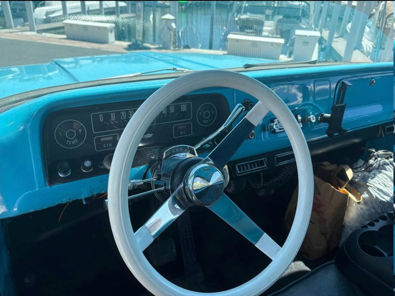 1965 Chevrolet C/K 10 Regular Cab 2WD - Blue exterior view 3