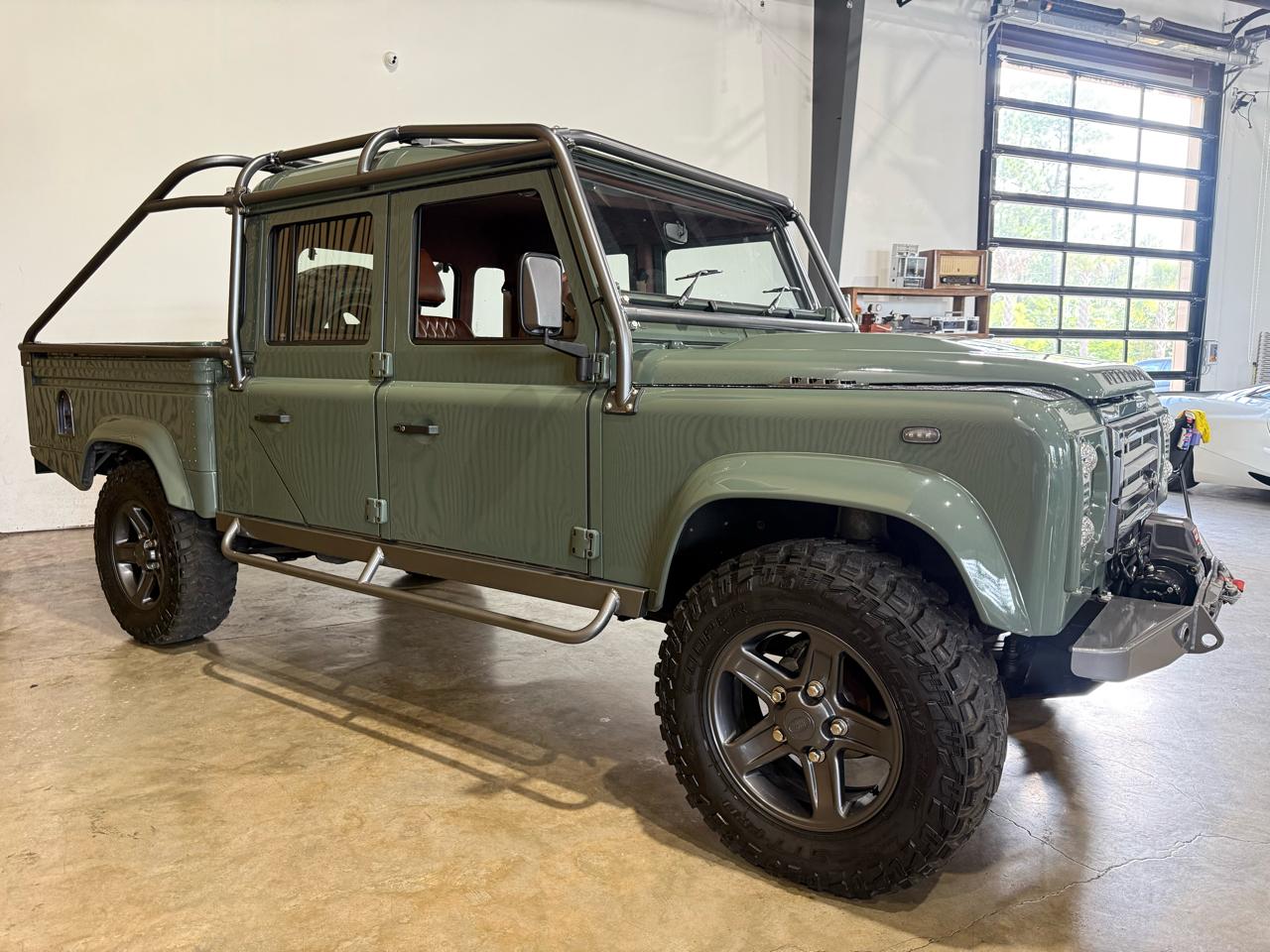1984 Land Rover Defender 130 S - Dark Green exterior view 9