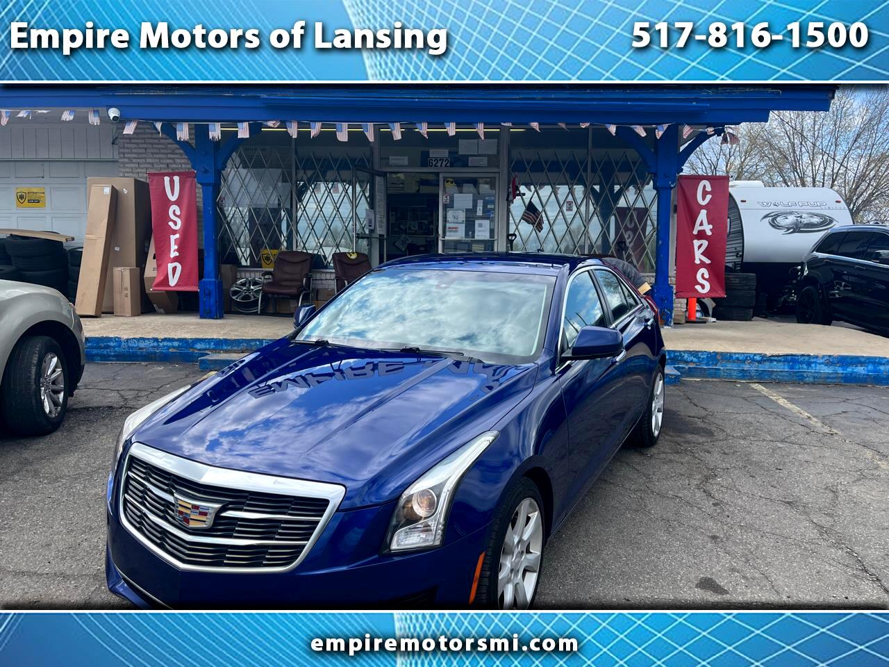 Used 2015 Cadillac ATS 2.0L Turbo Standard AWD for Sale in Lansing MI 48910 Empire Motors of Lansing