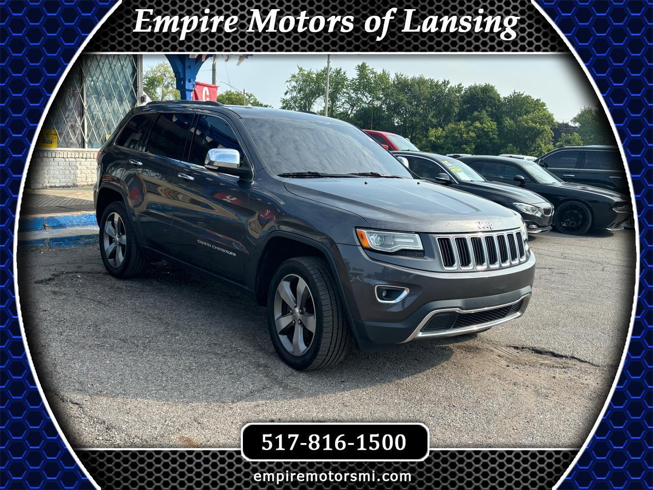 Gray 2015 Jeep Grand Cherokee SUV / Crossover 4X2 Automatic