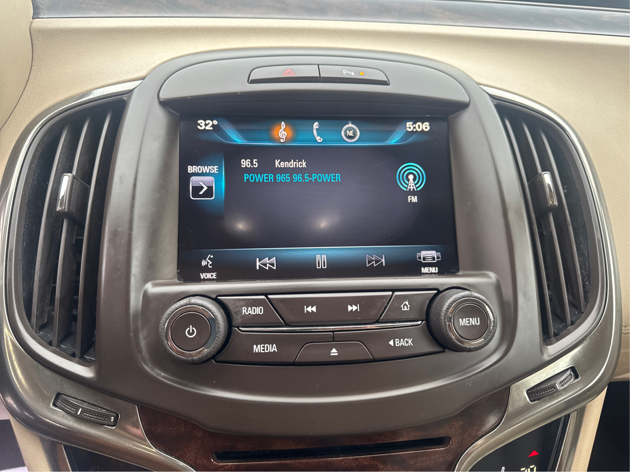 Buick LaCrosse Leather Package 2014