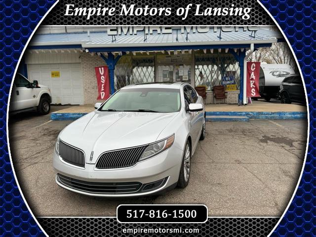 Silver 2014 Lincoln MKS Sedan All-Wheel Drive