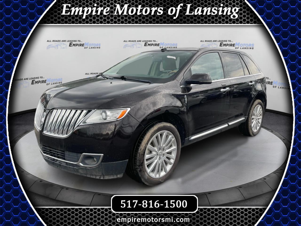 Black 2013 Lincoln MKX SUV / Crossover Front-Wheel Drive Automatic