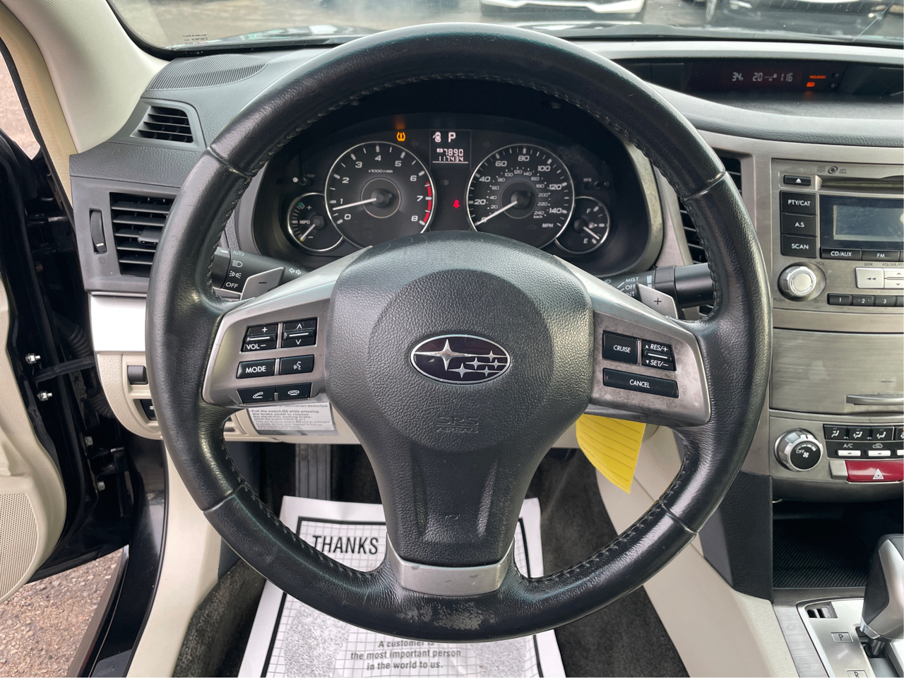 Subaru Legacy 2.5i Premium 2012