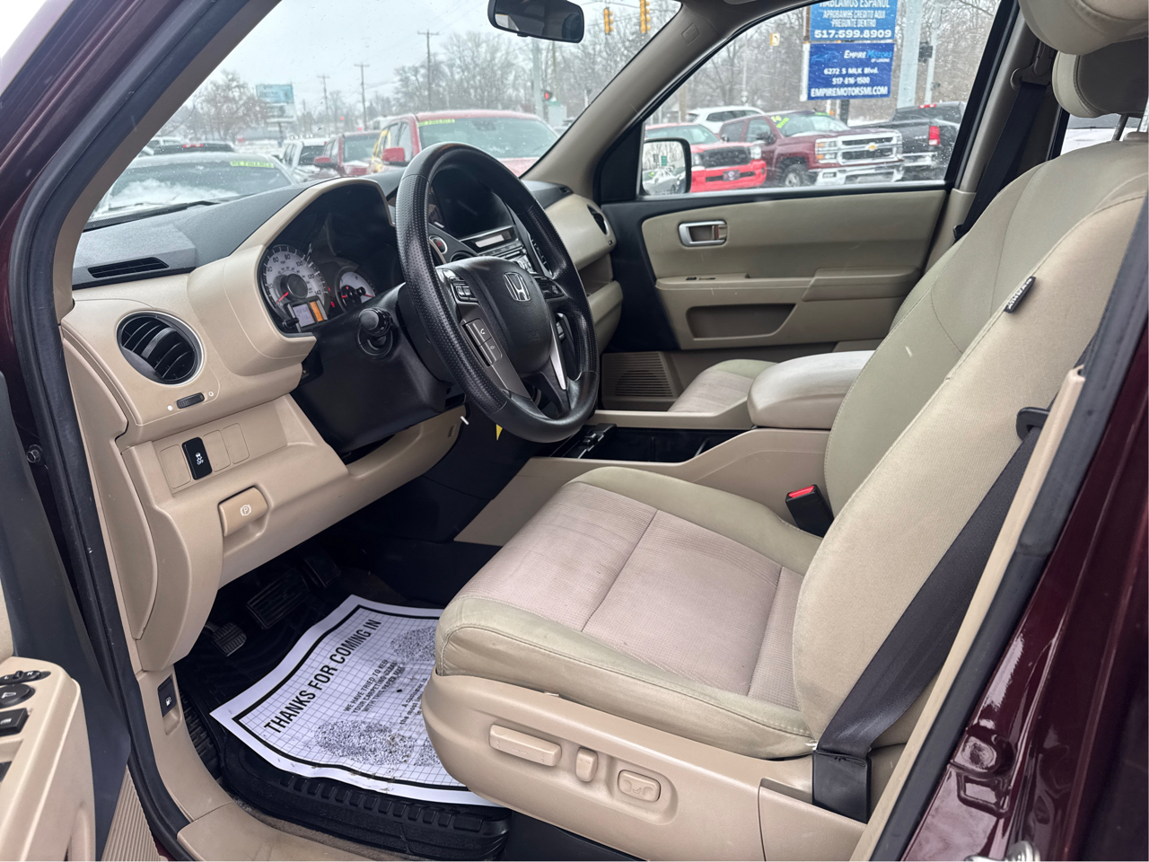 Honda Pilot EX 4WD 5-Spd AT 2013