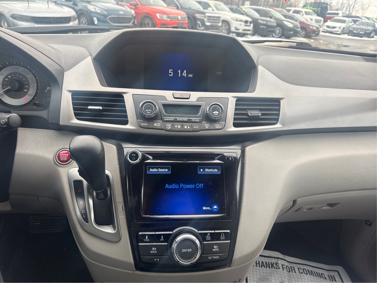 Honda Odyssey SE 2016