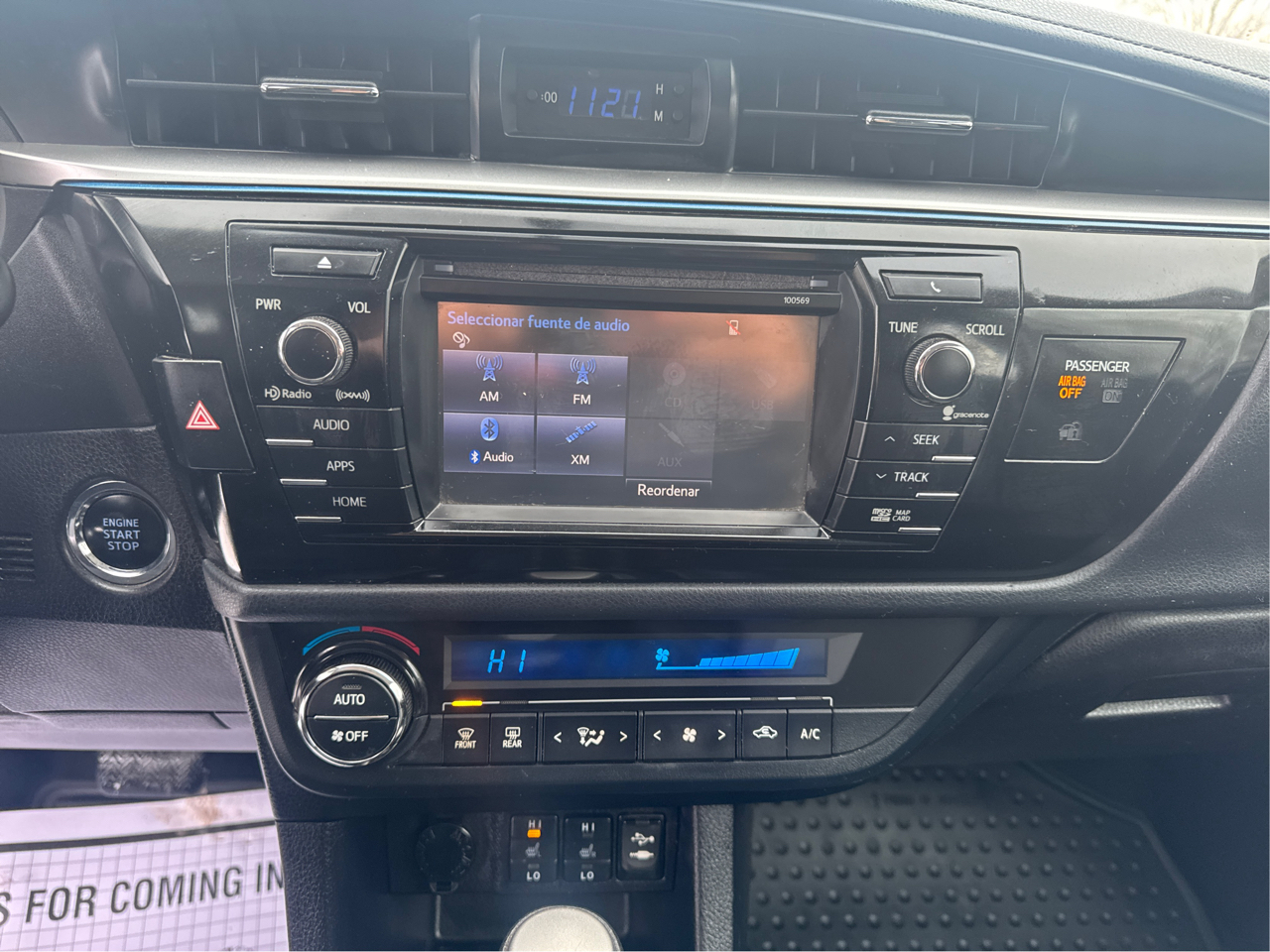 Toyota Corolla S Premium CVT 2016