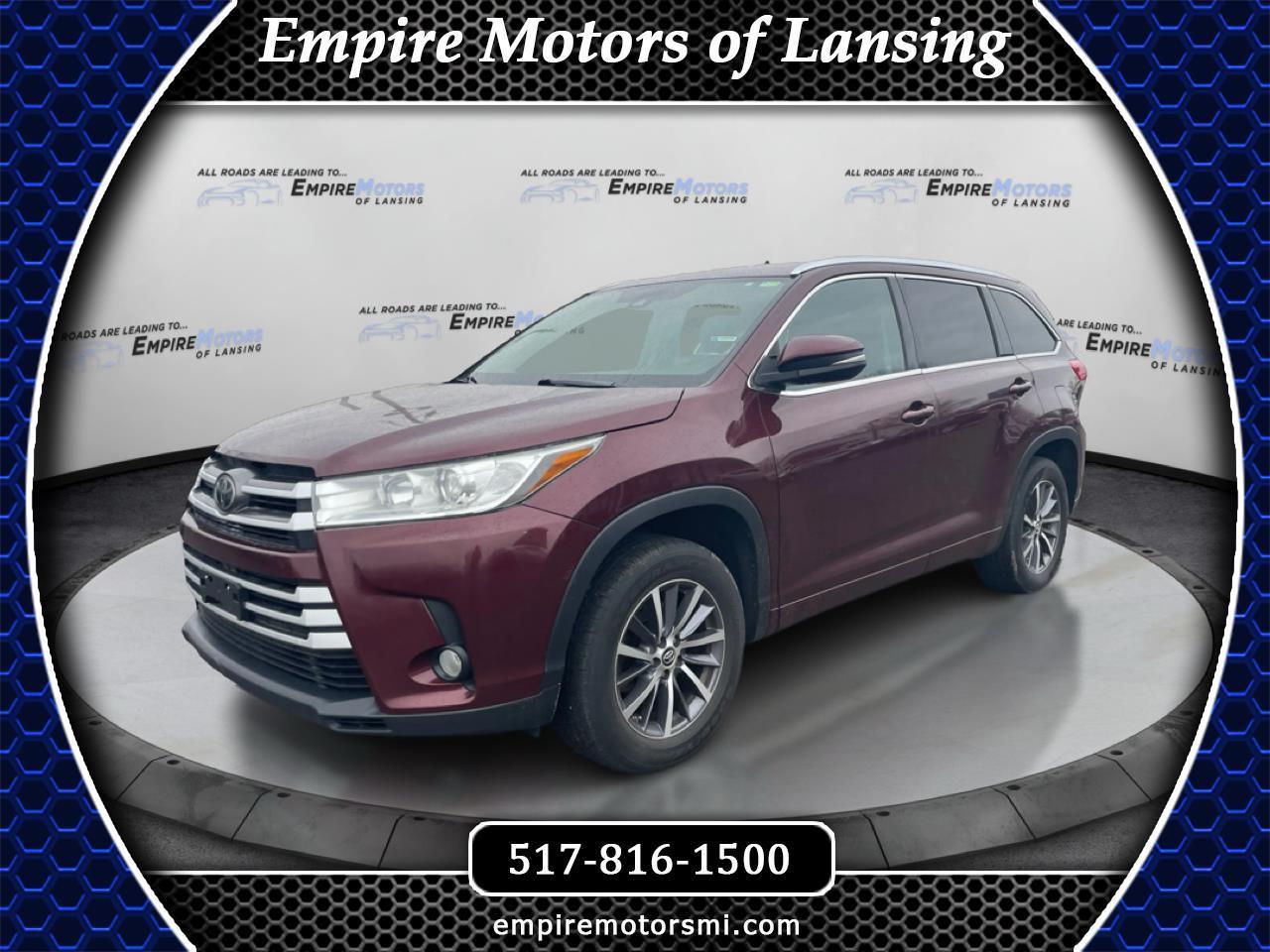 Toyota Highlander SE FWD V6 2017