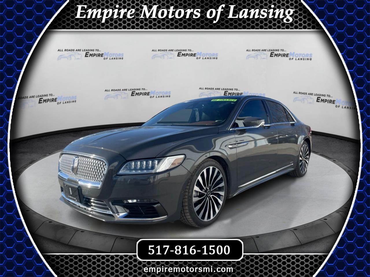 Lincoln Continental Black Label AWD 2017
