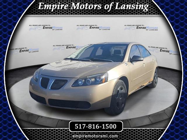 Brown (Tan) 2006 Pontiac G6 Base Sedan Front-Wheel Drive Automatic