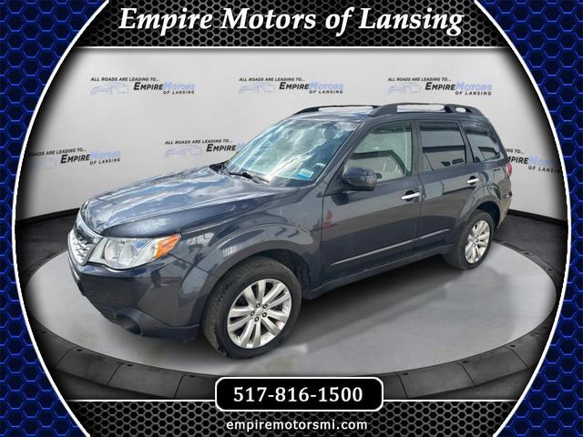 Dark Blue 2011 Subaru Forester 2.5 X Premium SUV / Crossover All-Wheel Drive Automatic