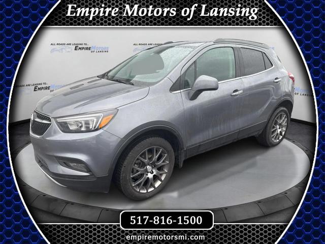 Gray 2020 Buick Encore Sport Touring FWD SUV / Crossover Front-Wheel Drive Automatic