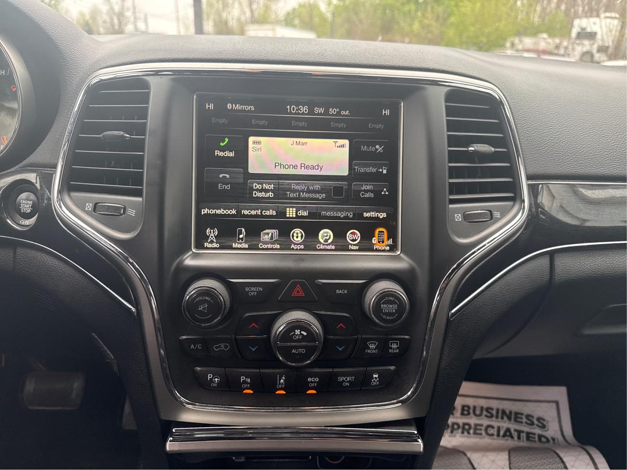 Jeep Grand Cherokee Trailhawk 4WD 2017