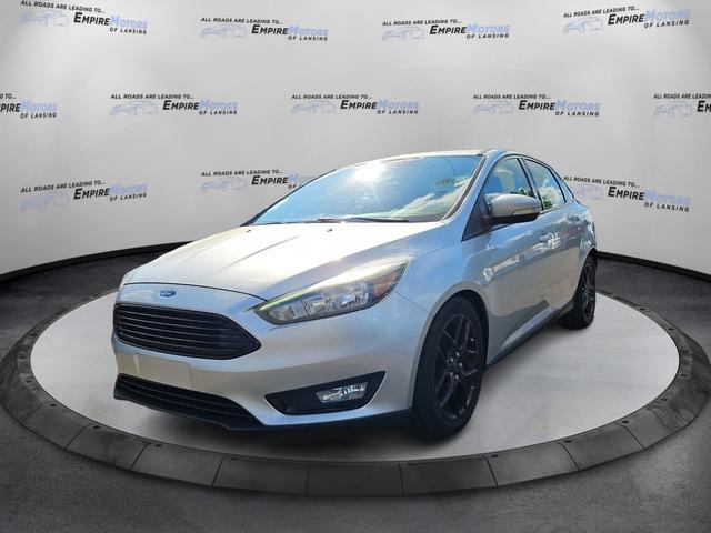 Silver 2016 Ford Focus Sedan Front-Wheel Drive