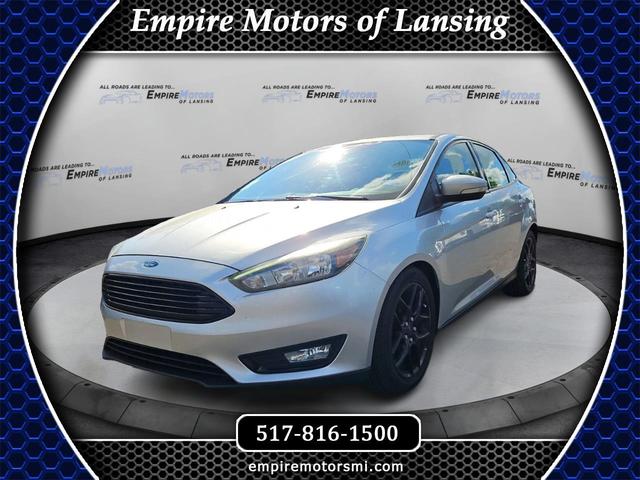 Silver 2016 Ford Focus Sedan Front-Wheel Drive