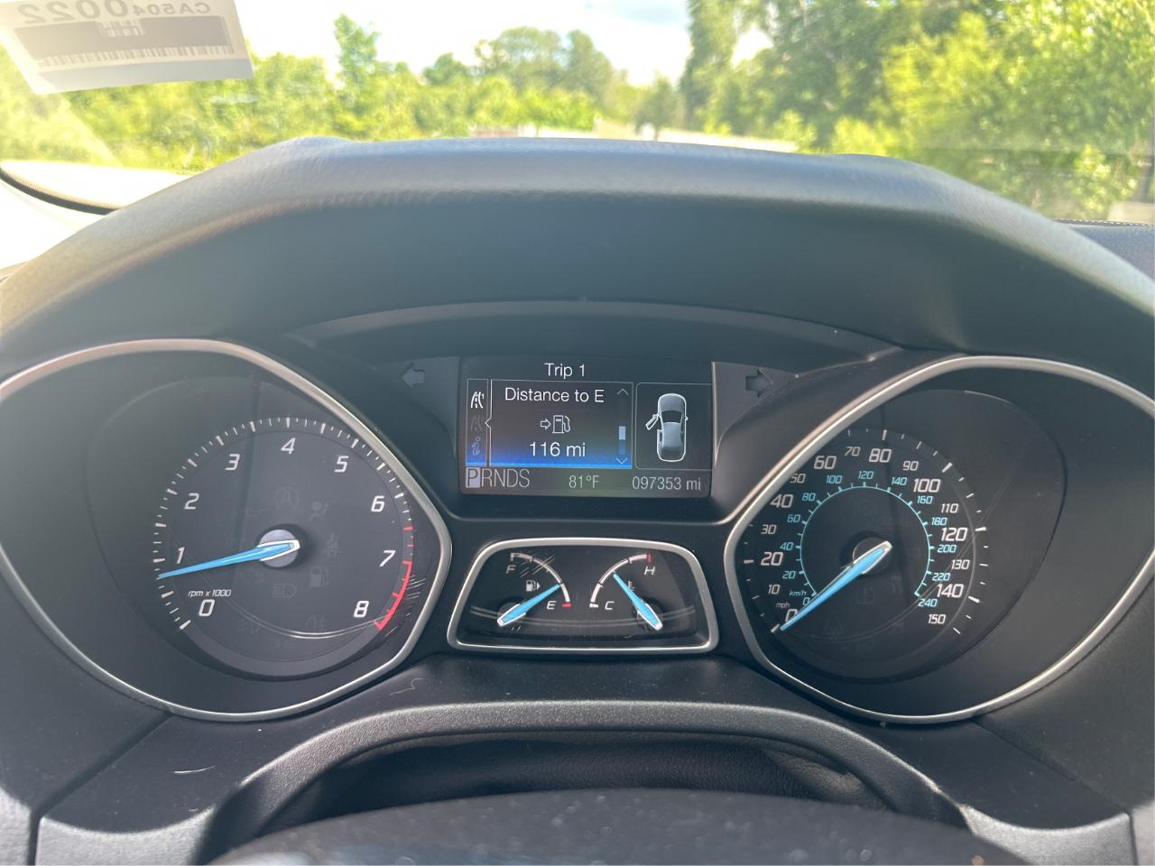 Ford Focus SEL Sedan 2012