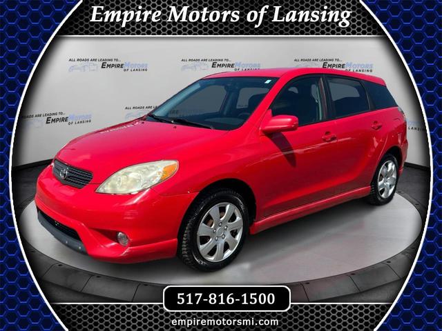 Red 2006 Toyota Matrix Hatchback