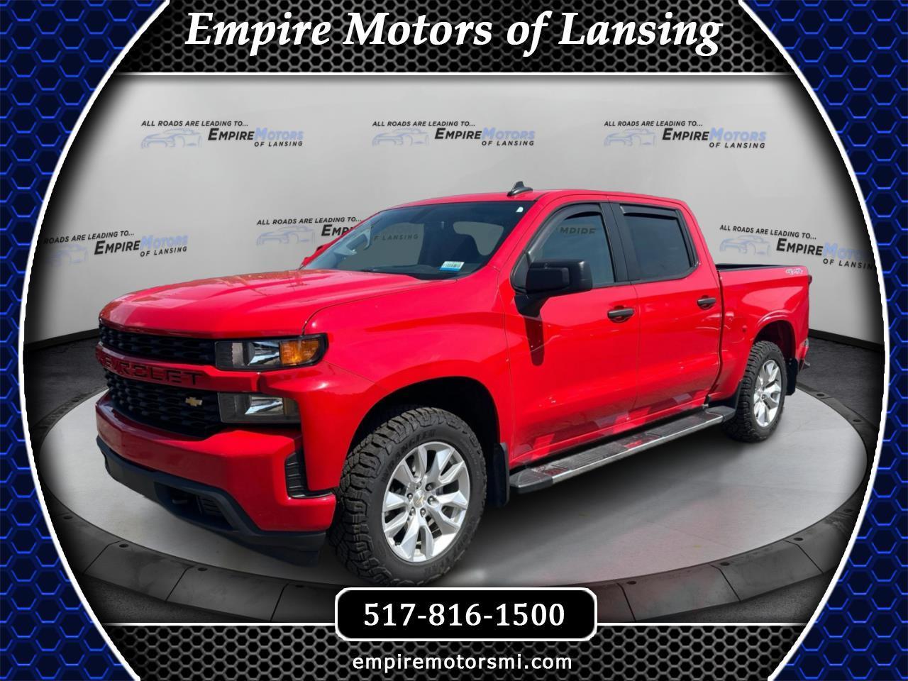 Chevrolet Silverado 1500 Custom Crew Cab Long Box 4WD 2020