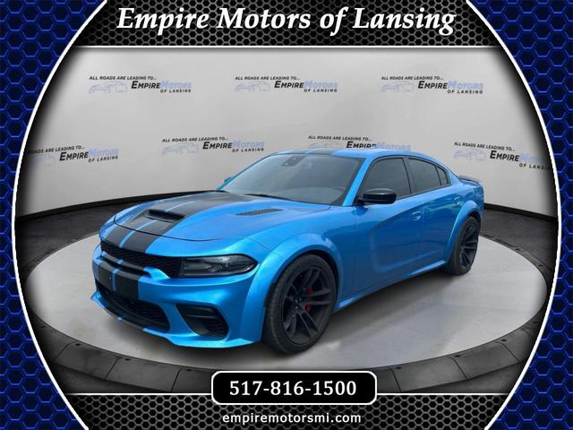 Blue 2023 Dodge Charger Sedan Rear-Wheel Drive Automatic