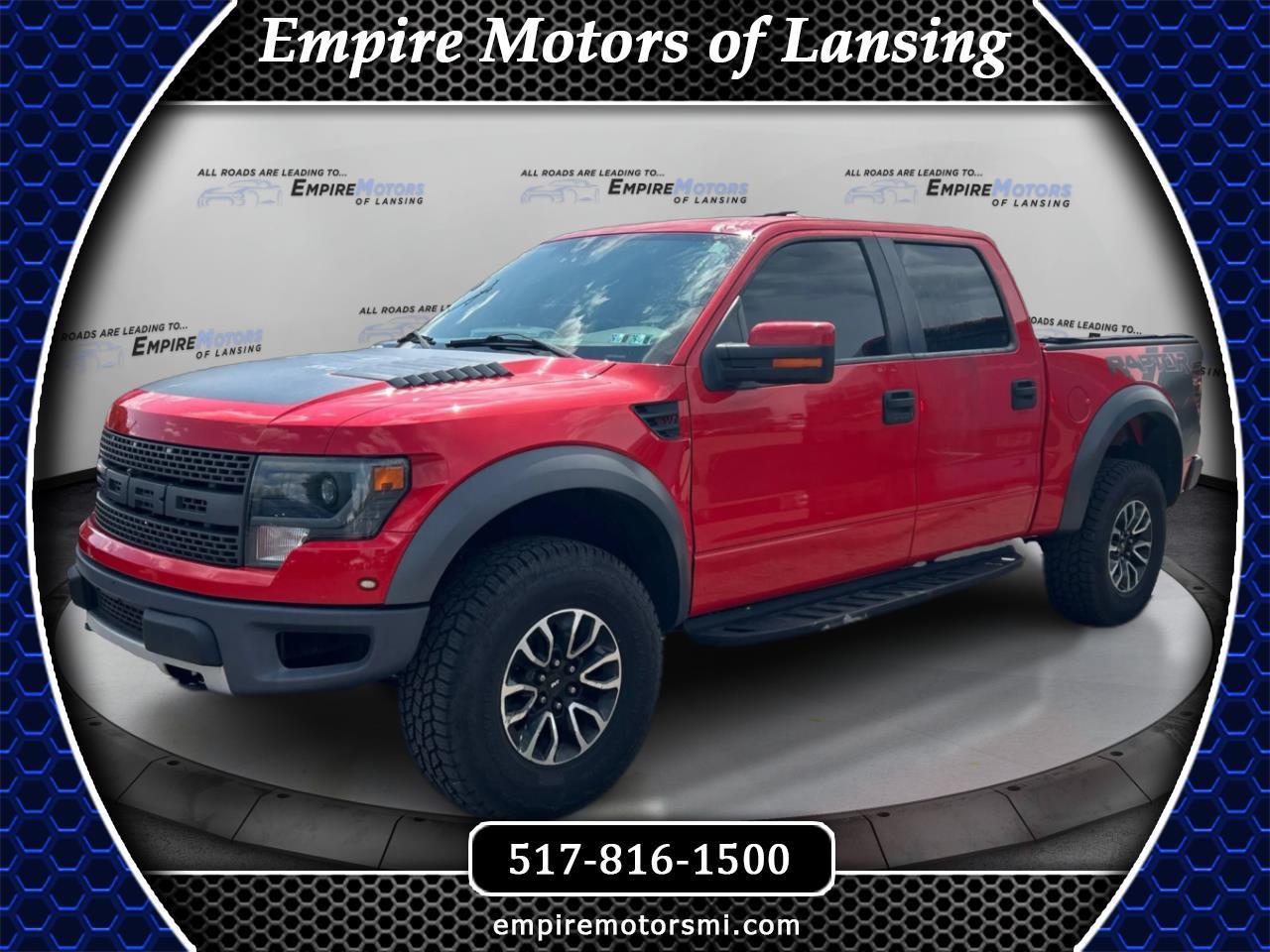 Ford F-150 SVT Raptor SuperCrew 5.5-ft. Bed 4WD 2013