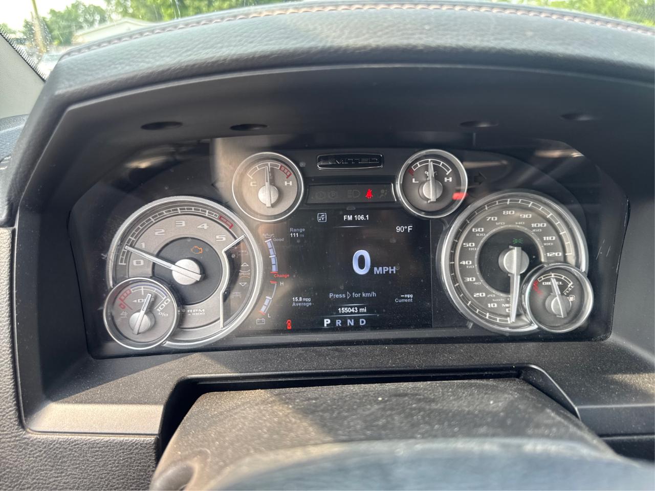 RAM 1500 Longhorn Crew Cab LWB 4WD 2015