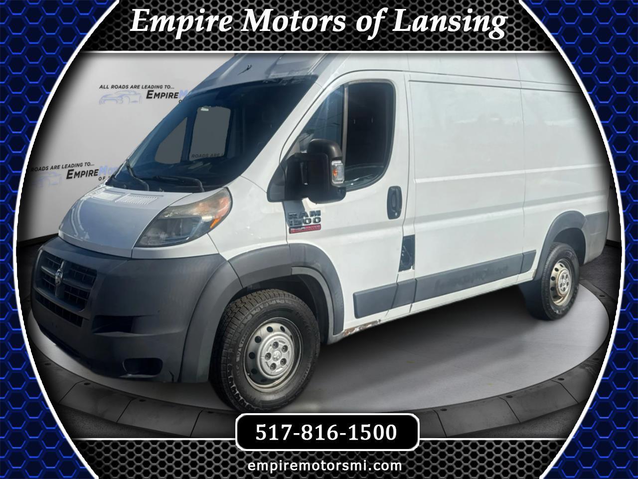 RAM Promaster 1500 High Roof Tradesman 136-in. WB 2017