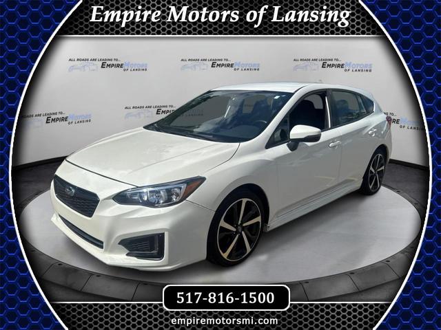 White 2017 Subaru Impreza Hatchback All-Wheel Drive Automatic