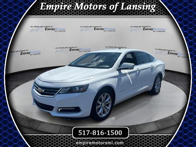 White 2018 Chevrolet Impala Sedan Front-Wheel Drive Automatic