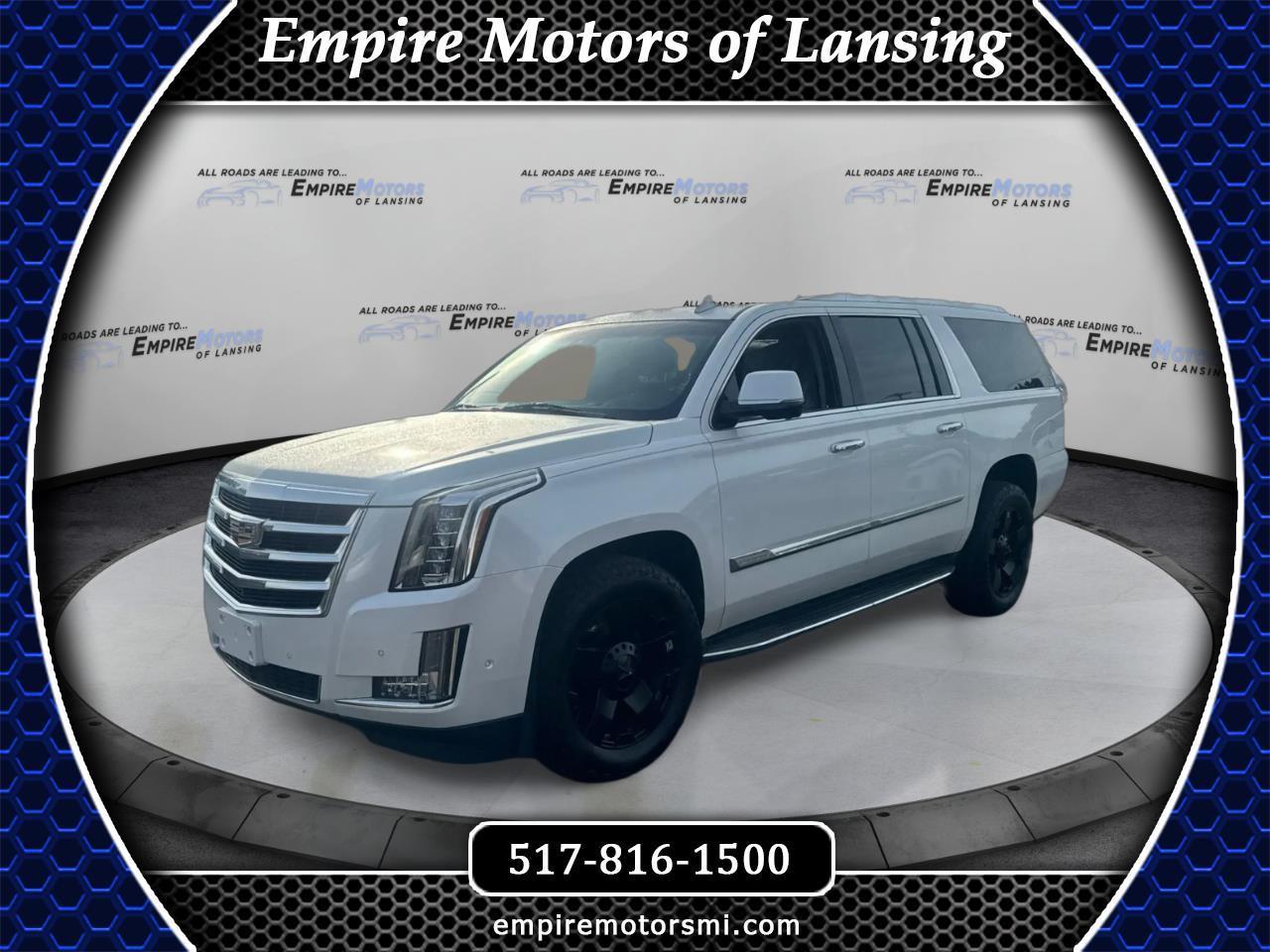 Cadillac Escalade ESV Luxury 4WD 2017