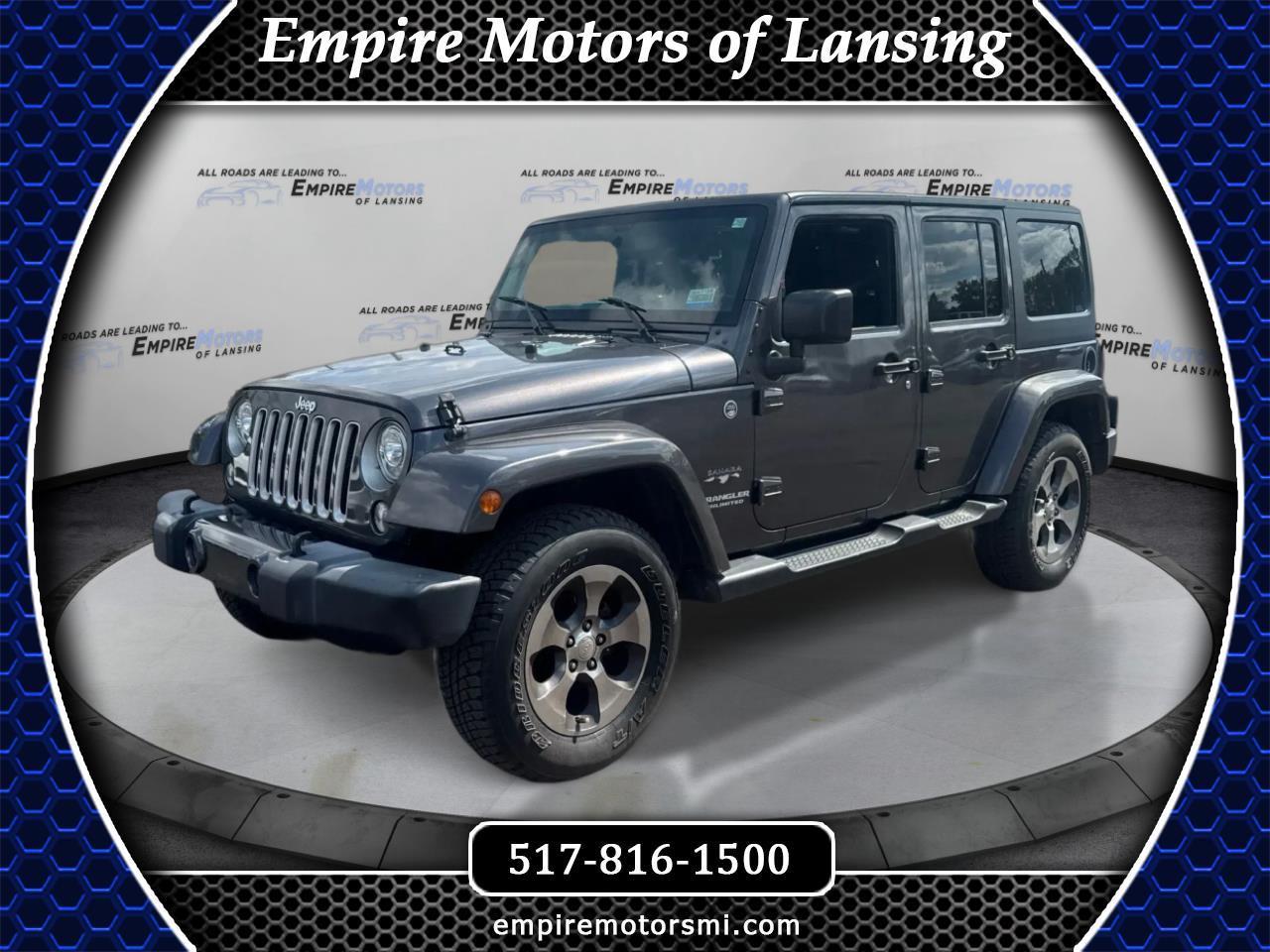 Jeep Wrangler Unlimited Sahara 4WD 2017