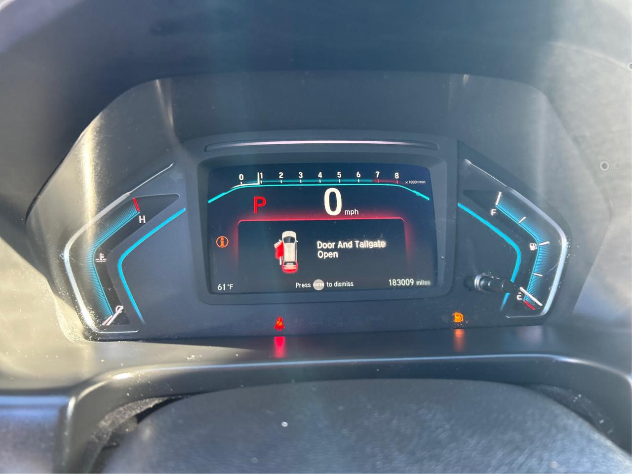 Honda Odyssey EXR 2018