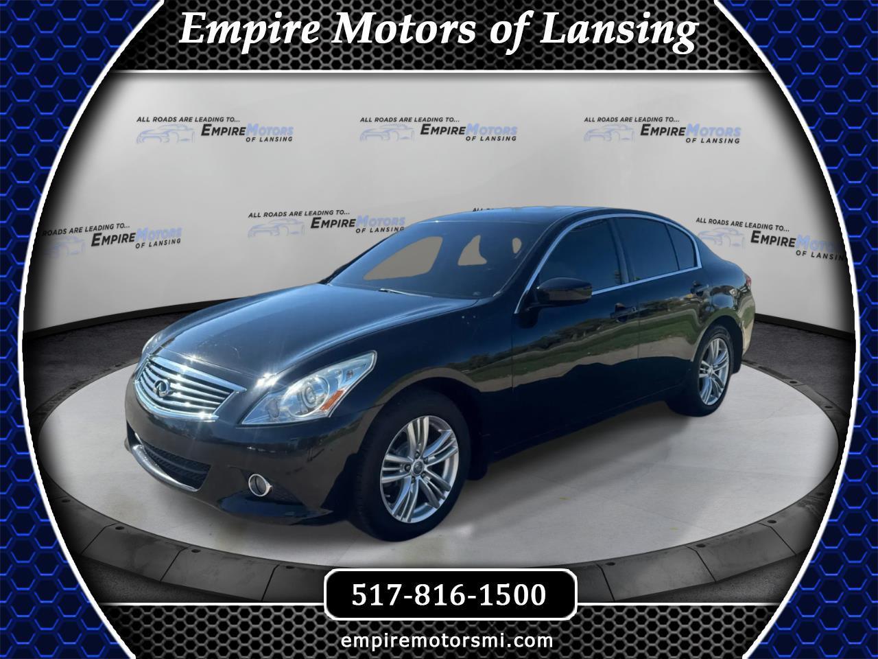 Infiniti G Sedan 37x AWD 2013