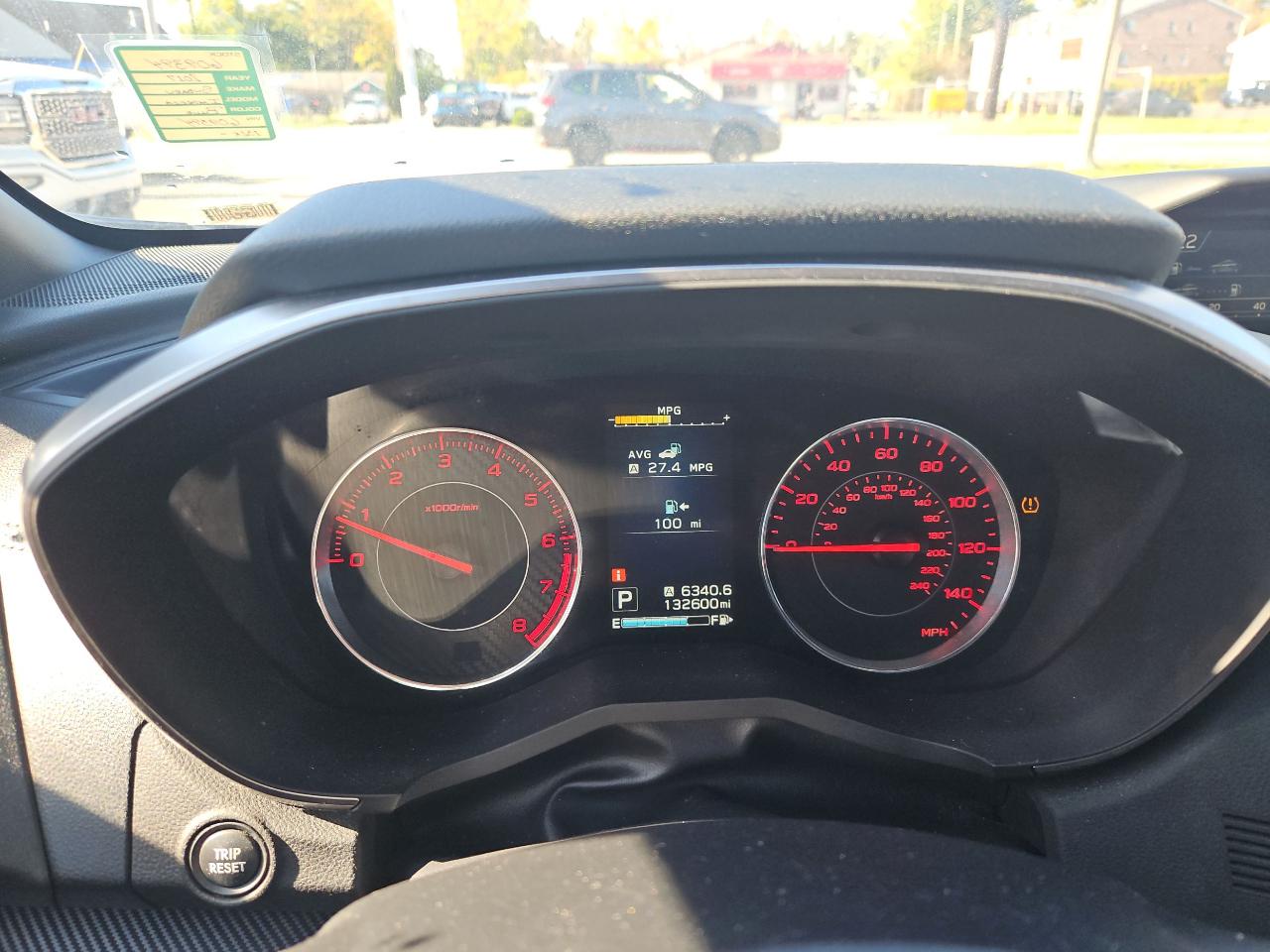 Subaru Impreza 2.0i Sport CVT 4-Door 2017