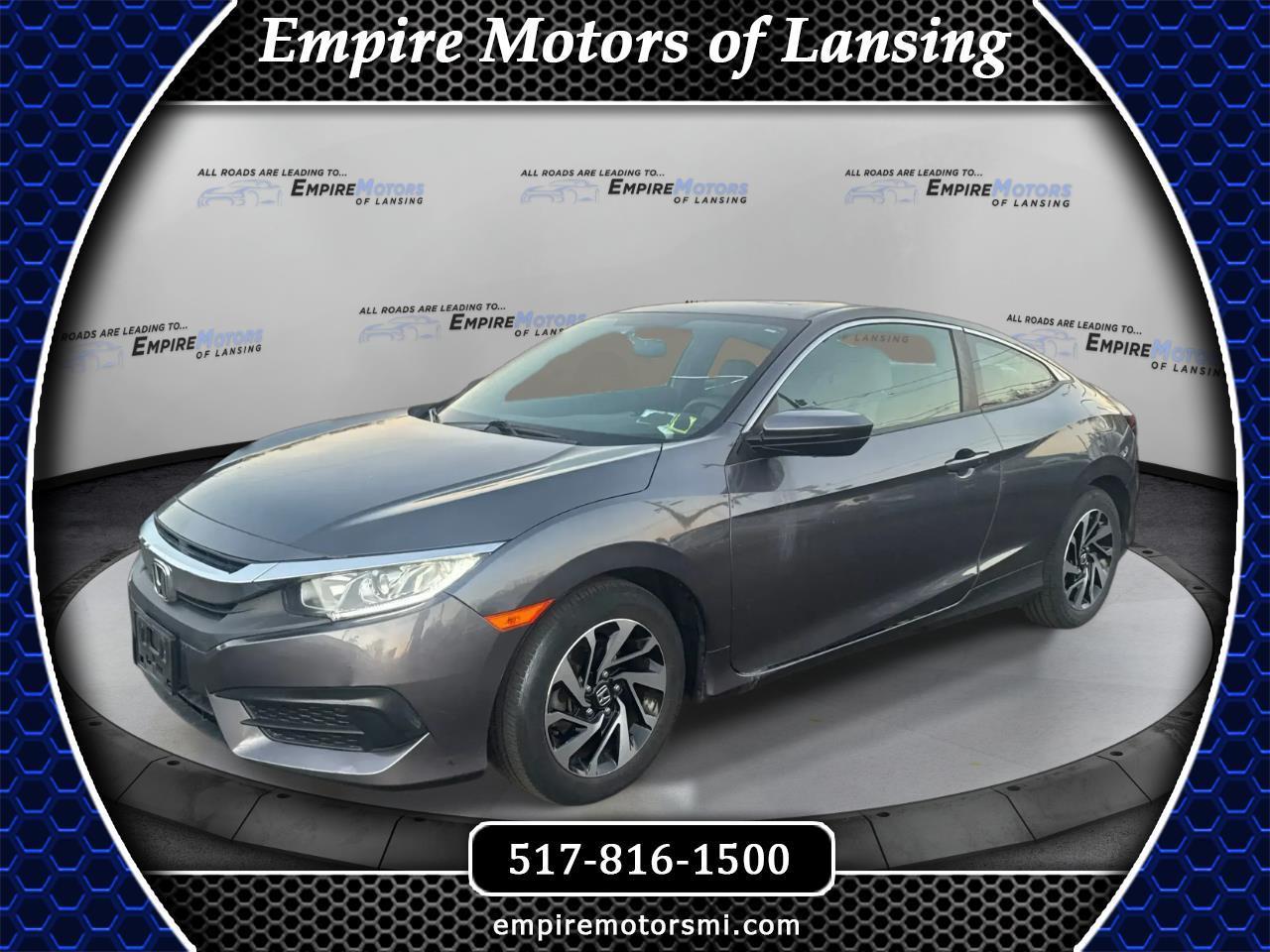 Honda Civic LX-P Coupe CVT 2018
