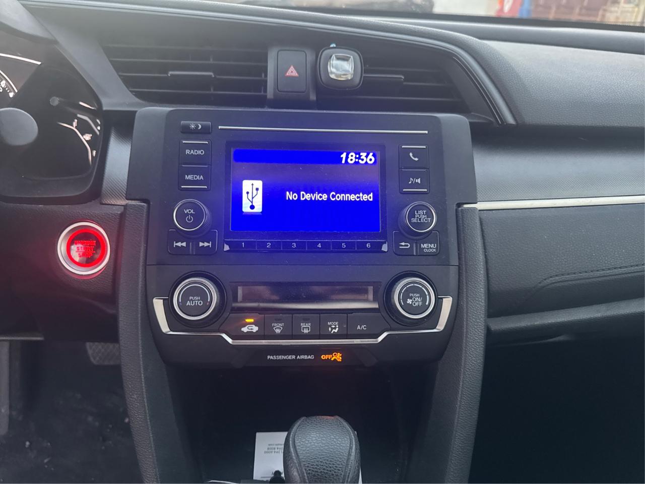Honda Civic LX-P Coupe CVT 2018