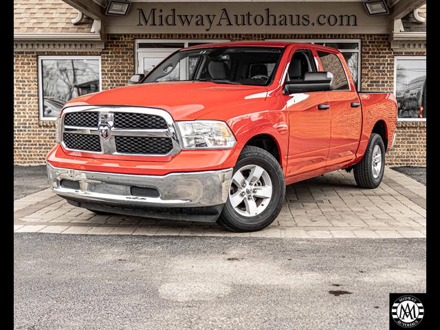 Red 2023 RAM 1500 Pickup Truck Four-Wheel Drive Automatic