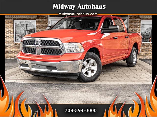 Red 2023 RAM 1500 Pickup Truck Four-Wheel Drive Automatic