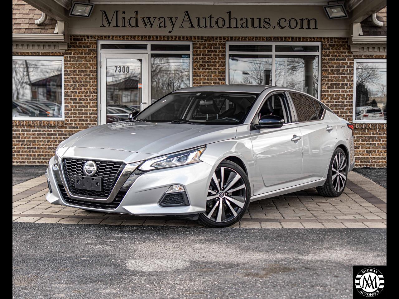 Silver 2020 Nissan Altima Sedan Front-Wheel Drive Automatic